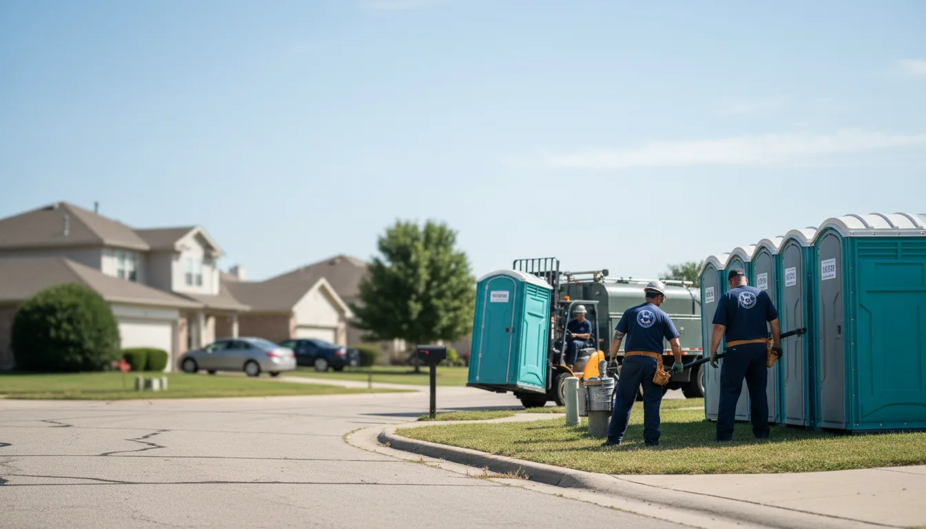 Porta Potty Rental in Girard, IL near me